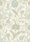 Ipek Damask Wallpaper - Ceramic - Lewis & Wood