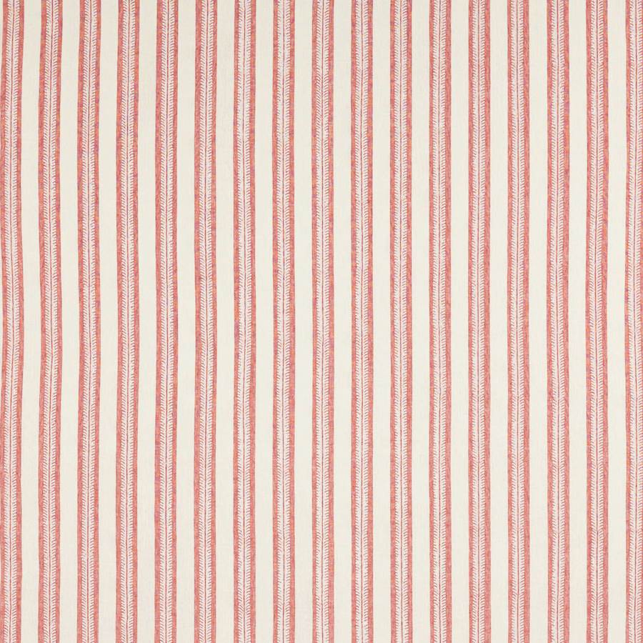 Innis Stripe Fabric - Red - Jane Churchill