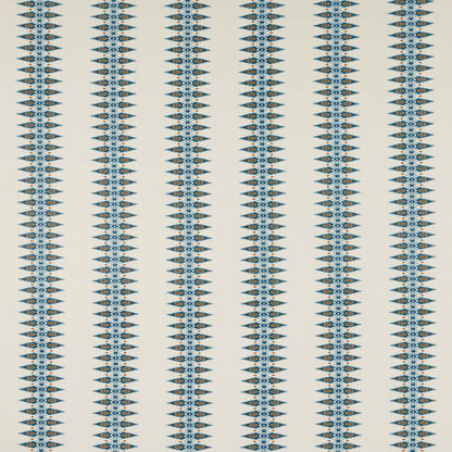 Priya Stripe Fabric - Blue - Jane Churchill
