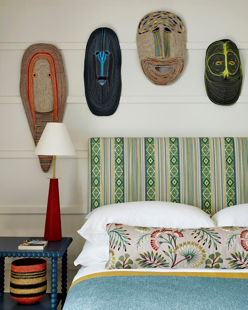 Chiana Fabric - Teal - Jane Churchill