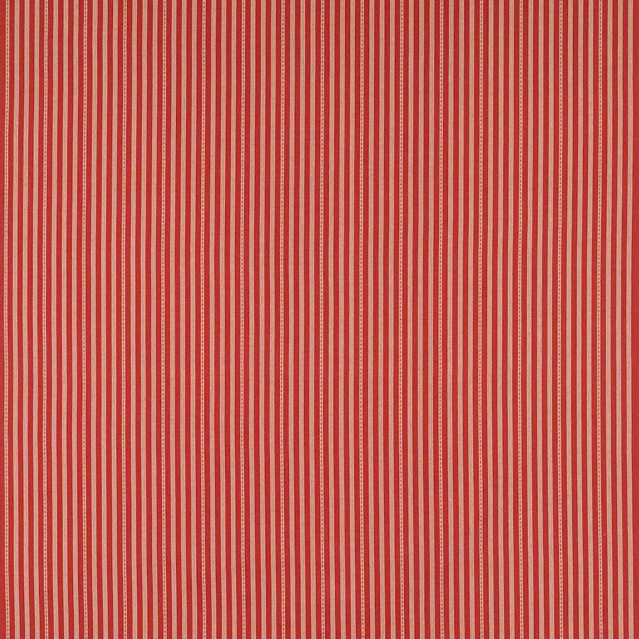 Asher Stripe Fabric - Red - Jane Churchill