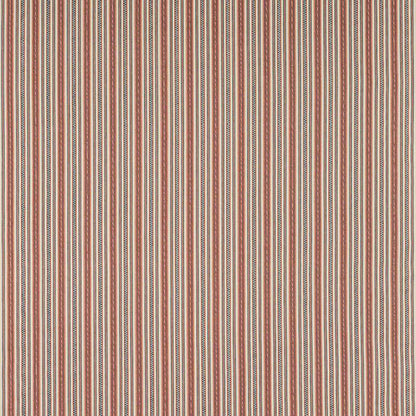 Ivo Stripe Fabric - Red - Jane Churchill