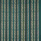 Medina Stripe Fabric - Teal - Jane Churchill