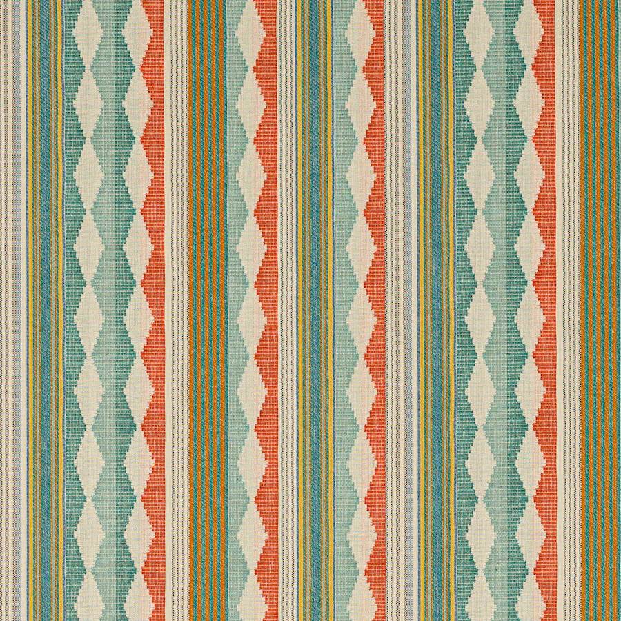 Ravi Stripe Fabric - Multicolor - Jane Churchill