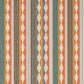 Ravi Stripe Fabric - Orange - Jane Churchill