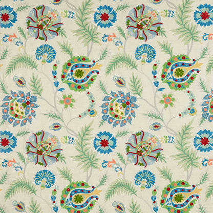 Bukhara Fabric - Green - Jane Churchill