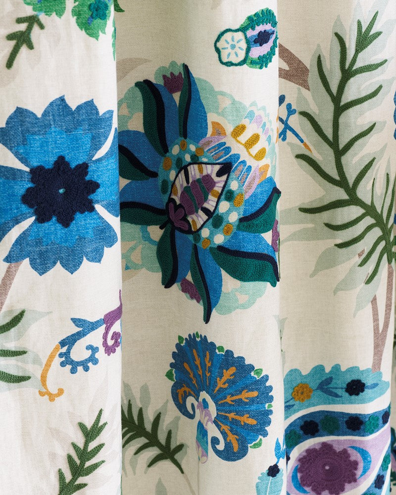 Bukhara Fabric - Blue - Jane Churchill