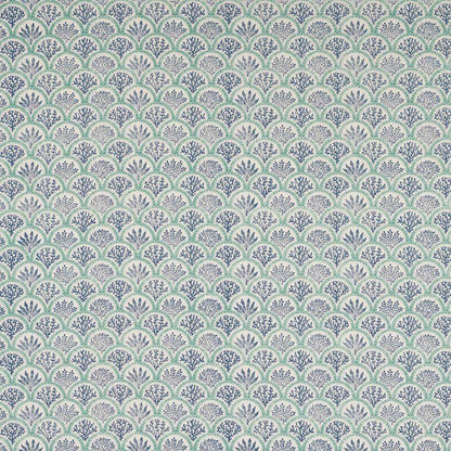 Coralli Fabric - Blue - Jane Churchill