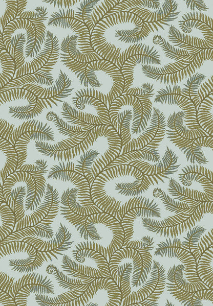 Bombe’s Fernery Wallpaper | Olive and Celadon