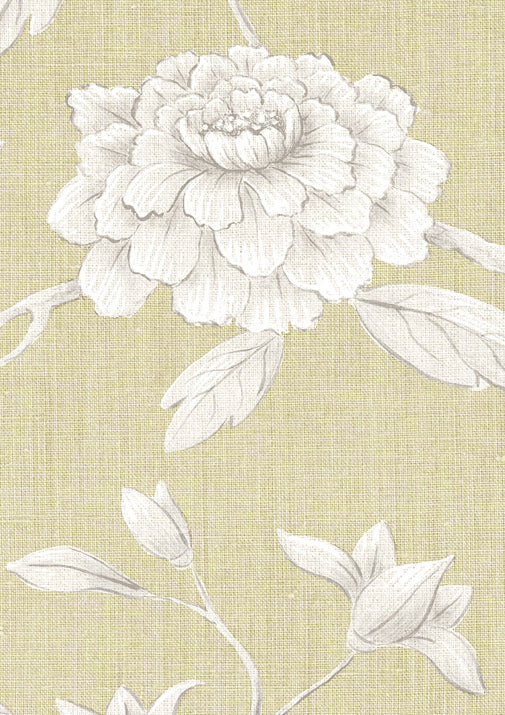 Jasper Peony Wallpaper - Mimosa