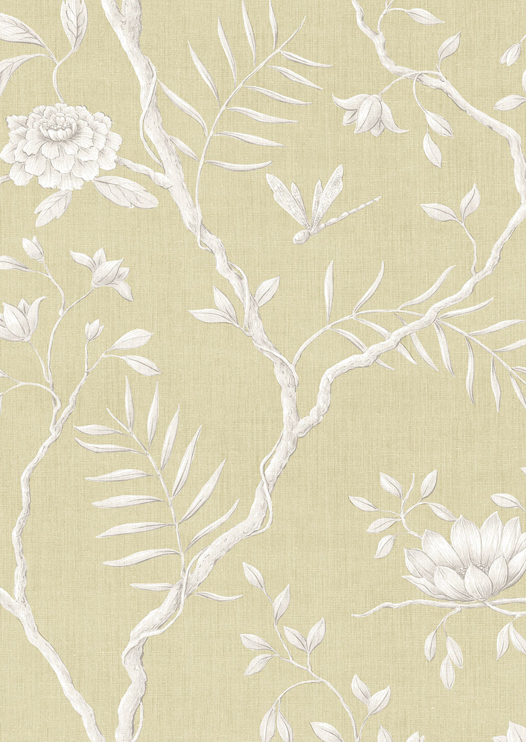Jasper Peony Wallpaper - Mimosa