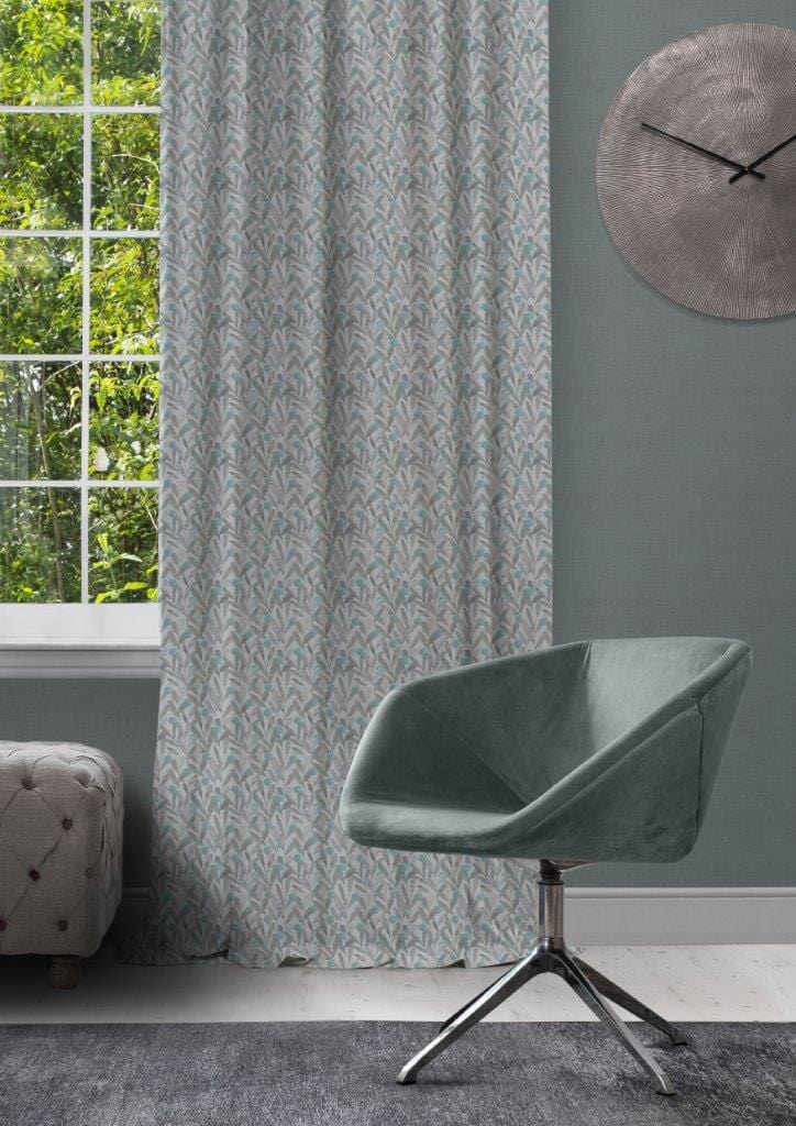 Katsura Aqua Room Fabric