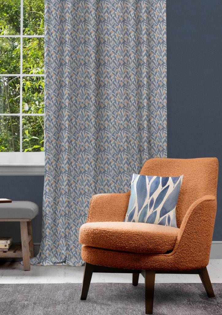 Katsura Cobalt Room Fabric