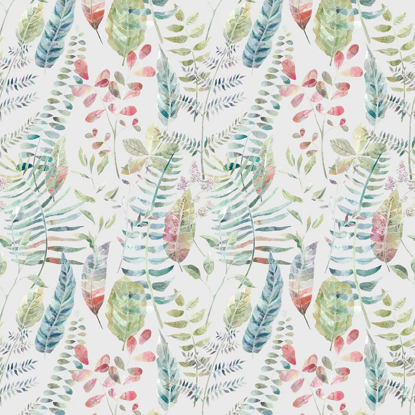 Kenton Pomegranate Silver Fabric