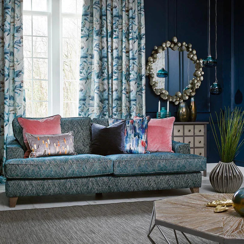 Kimino Cobalt Room Fabric