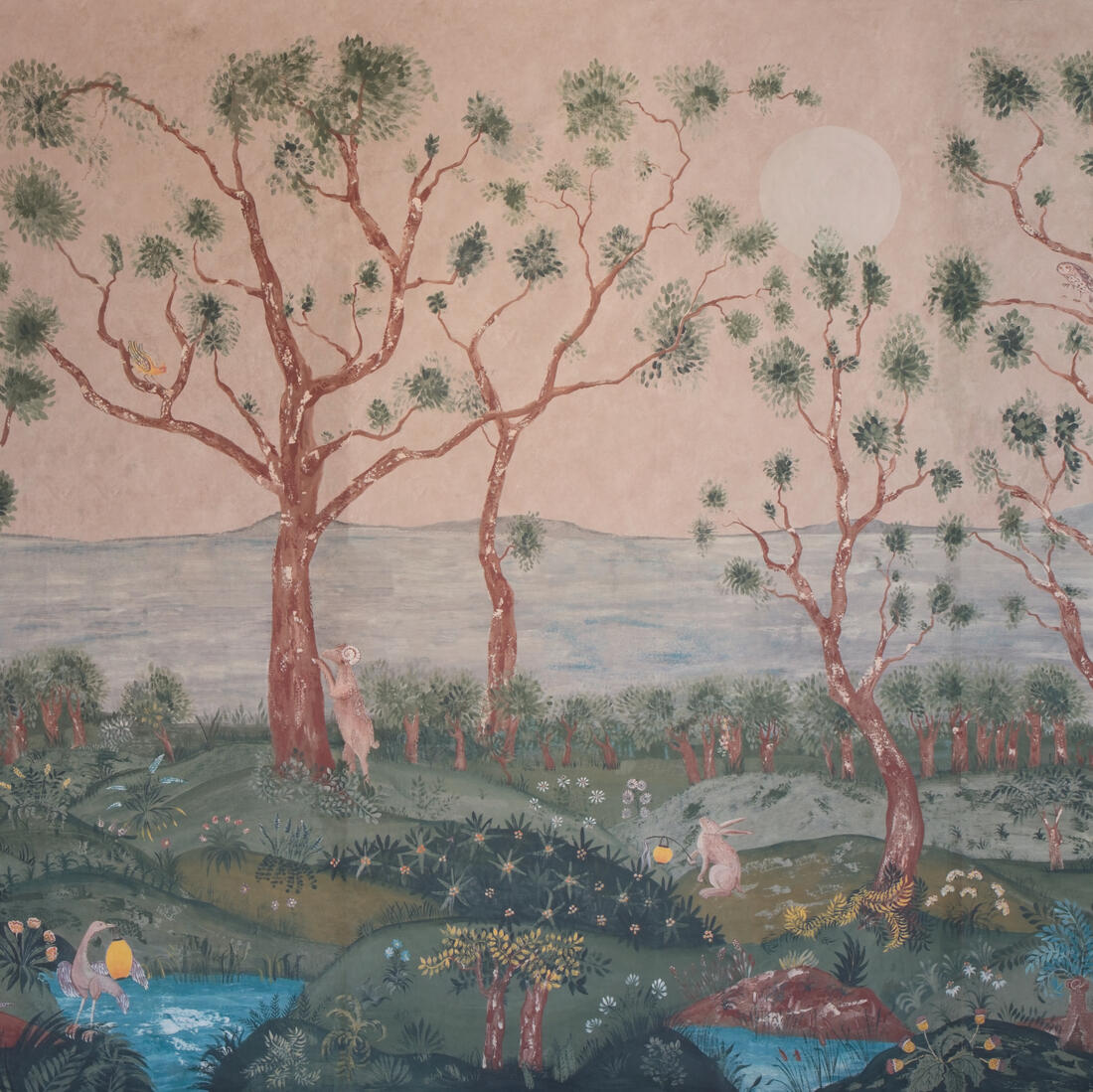 Lantern Parade Wallpaper