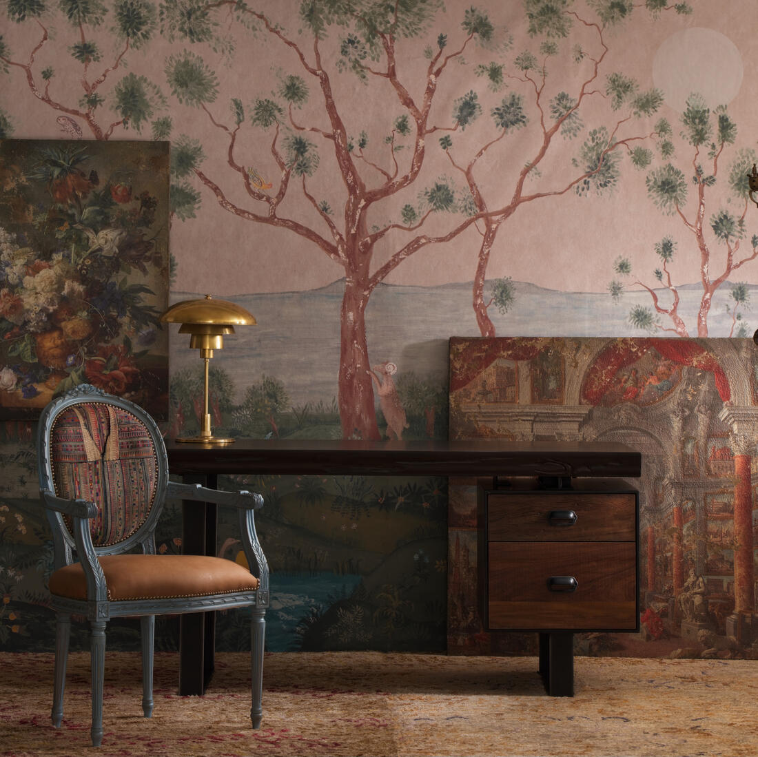 Lantern Parade Wallpaper