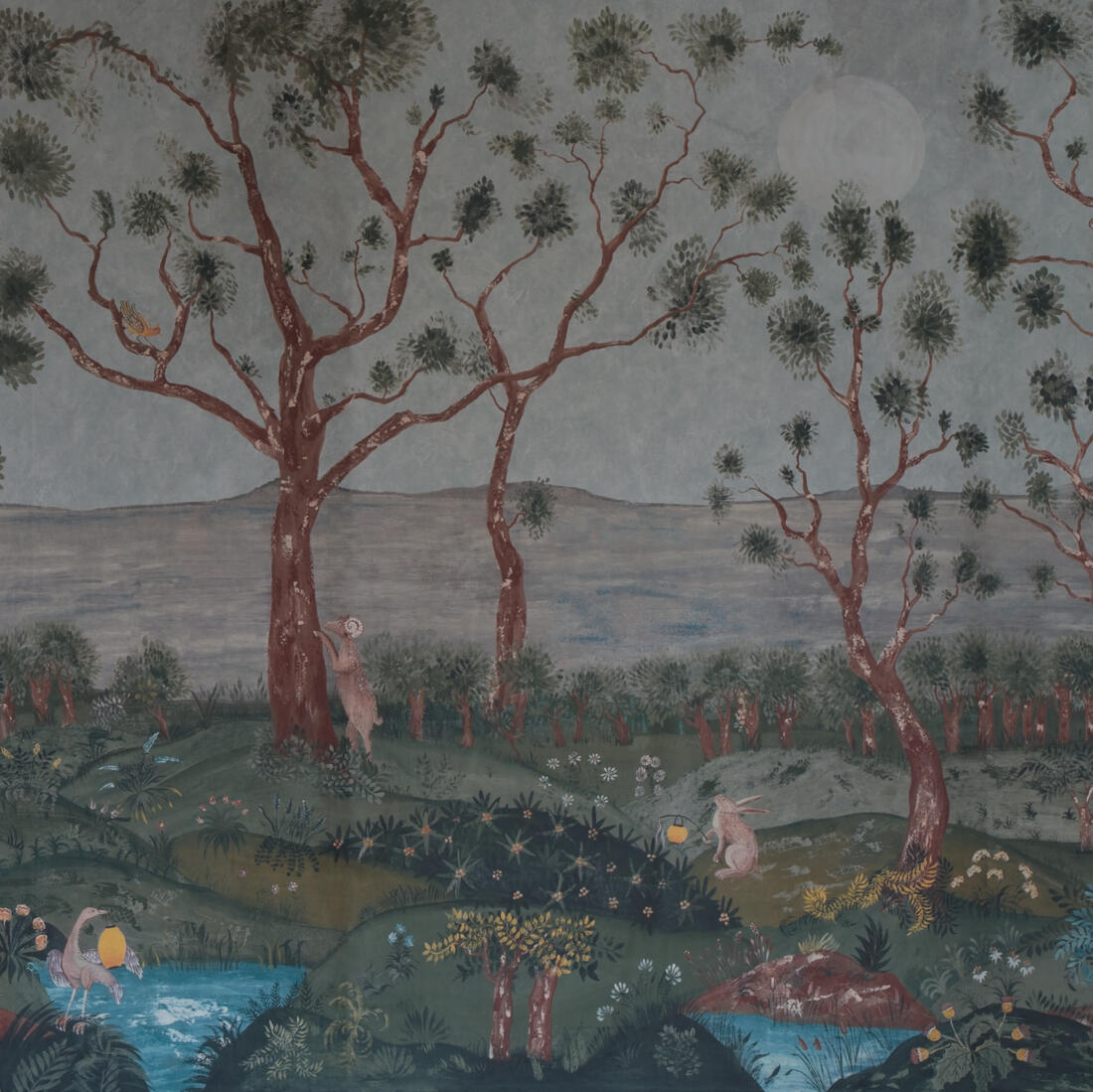 Lantern Parade Wallpaper