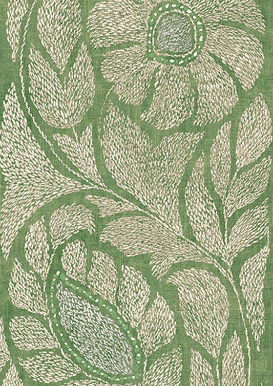 Kashmiri Wallpaper - Myrtle - Lewis & Wood