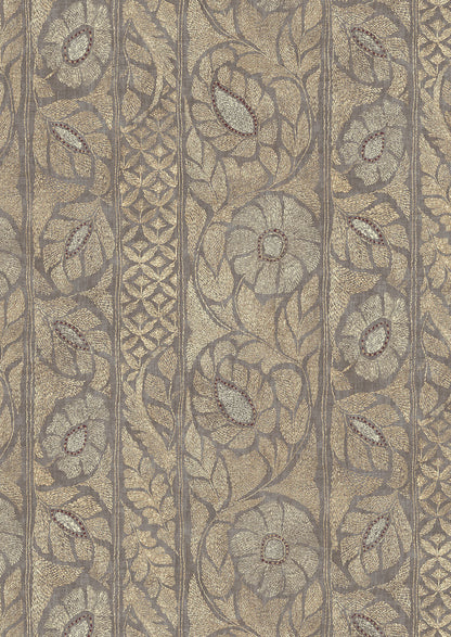 Kashmiri Wallpaper - Pumice Gilt - Lewis & Wood