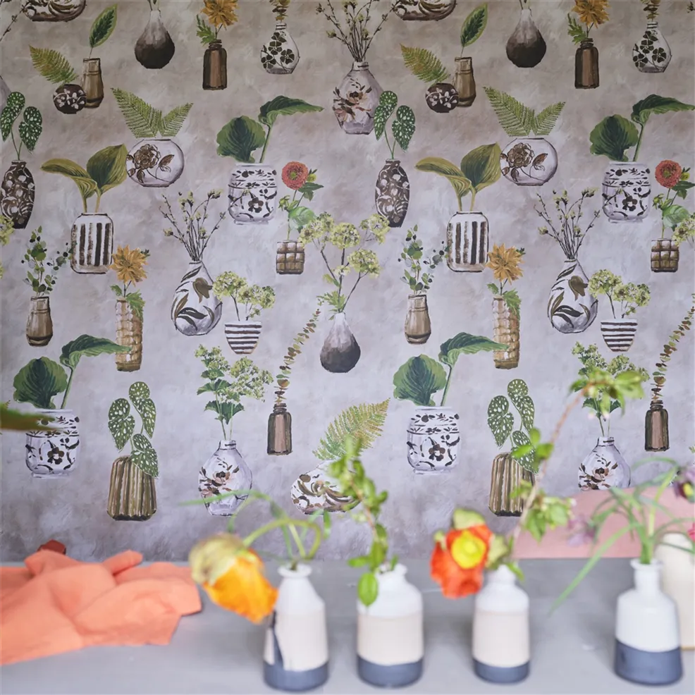 Kawana Wallpaper - Terracotta - PDG1204/02 - Designers Guild