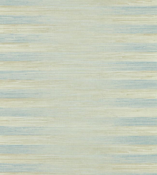 Kensington Grasscloth Wallpaper - Indigo Wash - ZHIW313005 - Zoffany