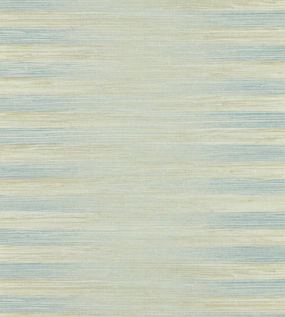 Kensington Grasscloth Wallpaper - Indigo Wash - ZHIW313005 - Zoffany