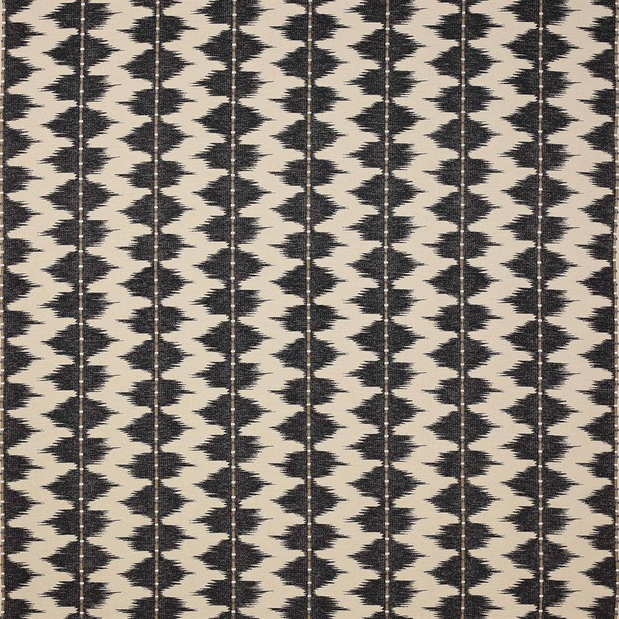 Myrthus Fabric - Black - Larsen