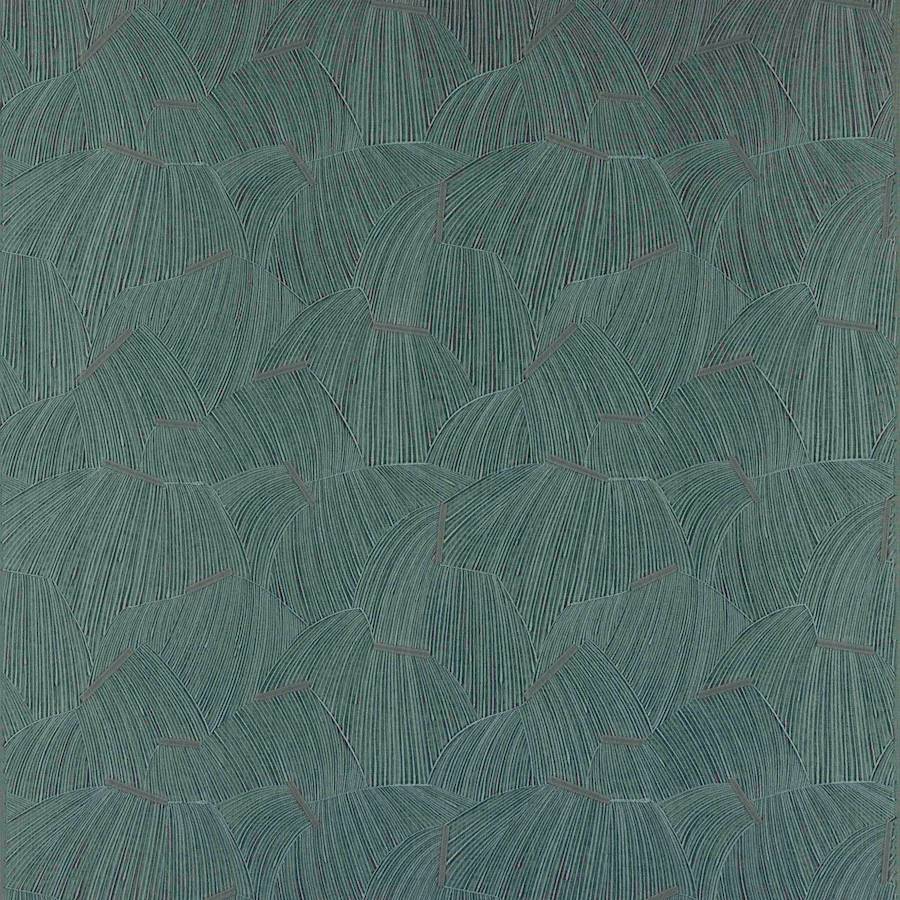 Wenge Fabric - Blue - Larsen