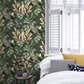Cheetah Wallpaper - Green - The Graduate Collection