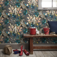 Cheetah Wallpaper - Grey - The Graduate Collection