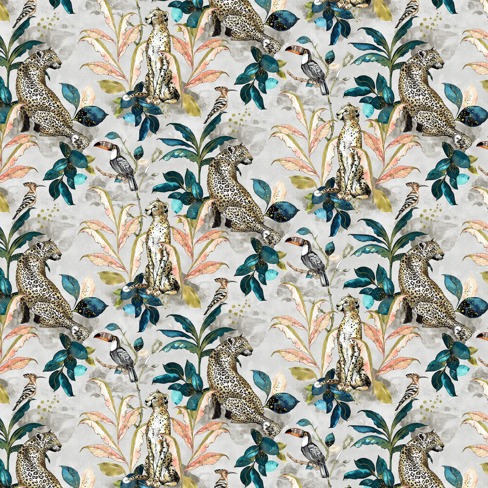 Cheetah Wallpaper - Taupe - The Graduate Collection