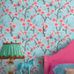 LH900659 - Hanami Blossom Wallpaper - Sky Blue - Lust Home