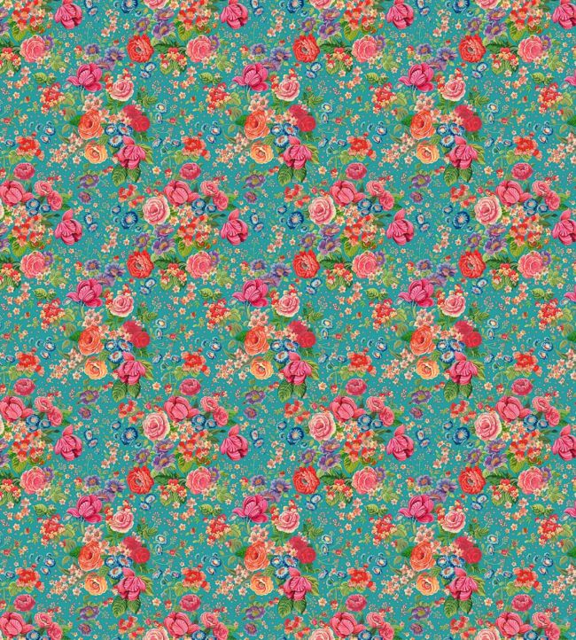 Jessica Fabric - Teal