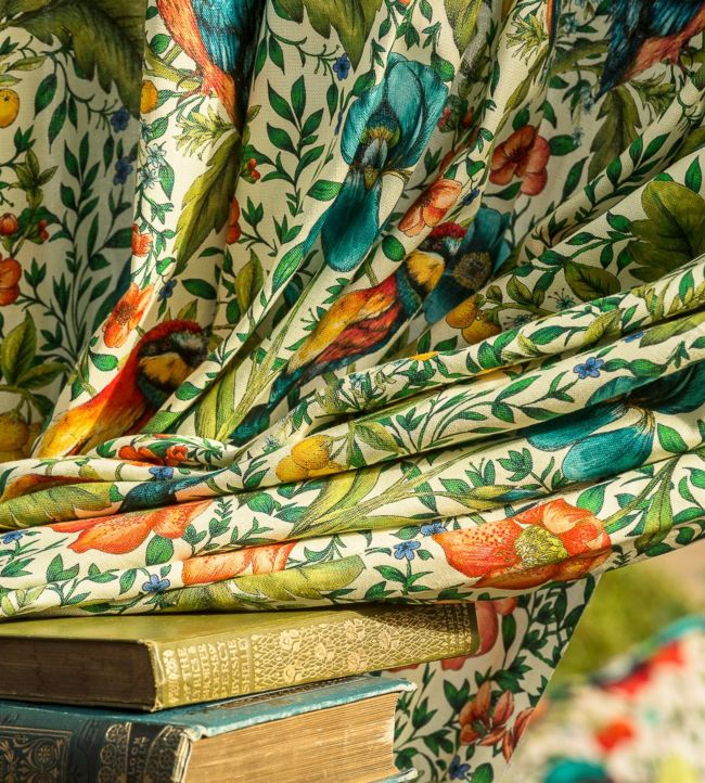 Lambourn Room Fabric - Green