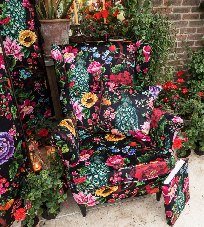 Llewellyn Room Fabric - Green