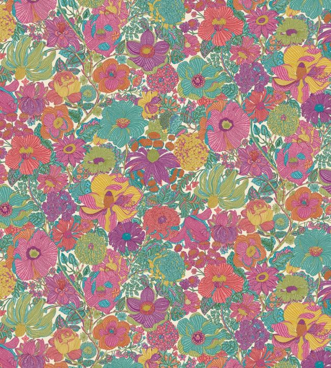 Mauve Fabric - Multicolor