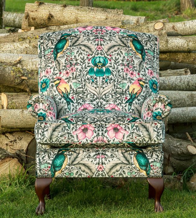 Rodbourn Room Fabric - Teal