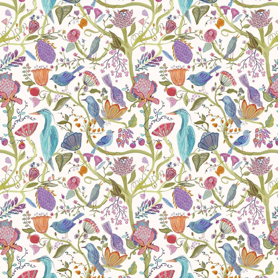 Lindu Summer Ecru Fabric