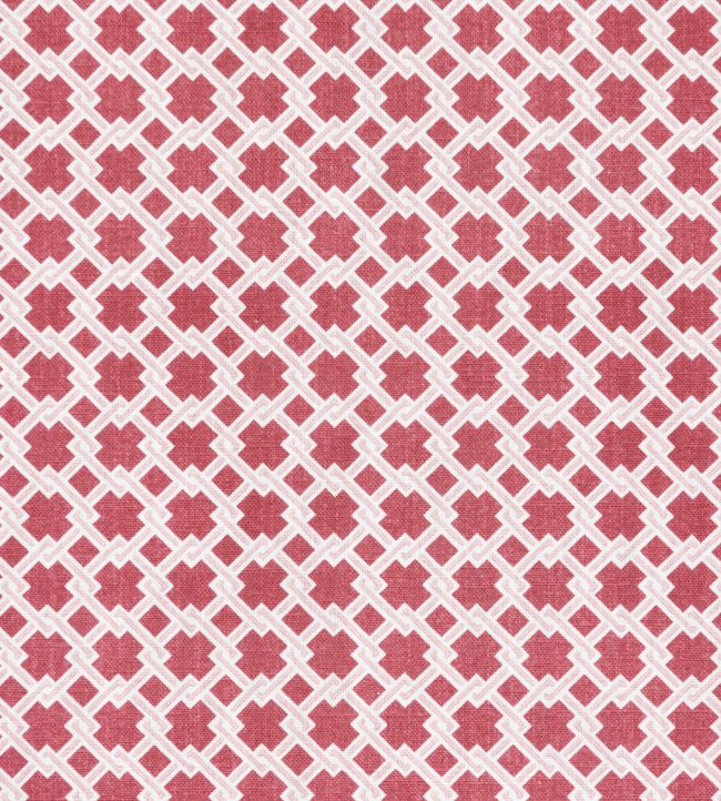 Lattice Cane Fabric - Red/Pink - BGF060302 - Barneby Gates