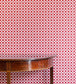 Lattice Cane Wallpaper - Red / Pink - BG2500202 - Barneby Gates