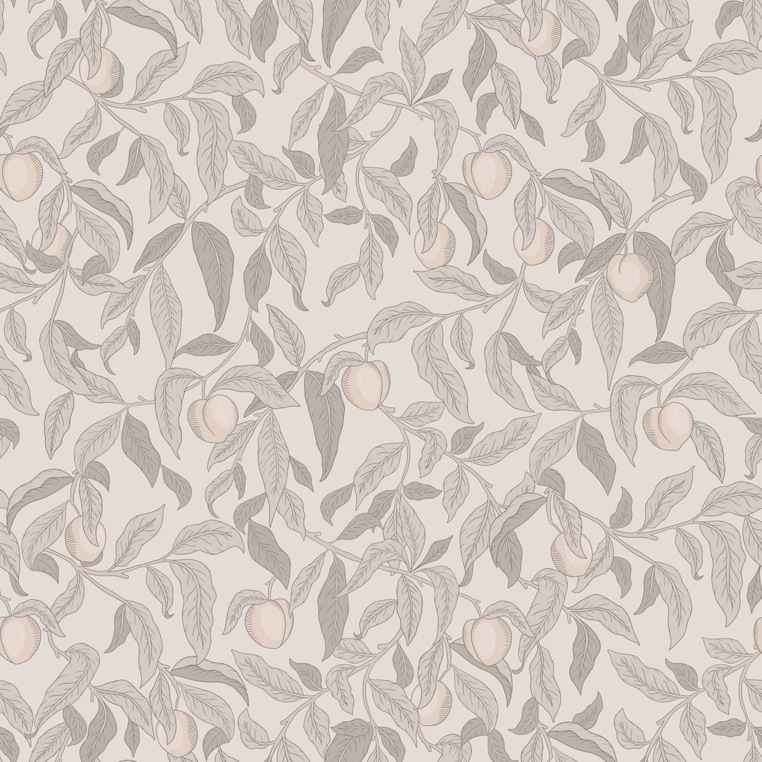 Lena Wallpaper - Ashen - Summer Gray
