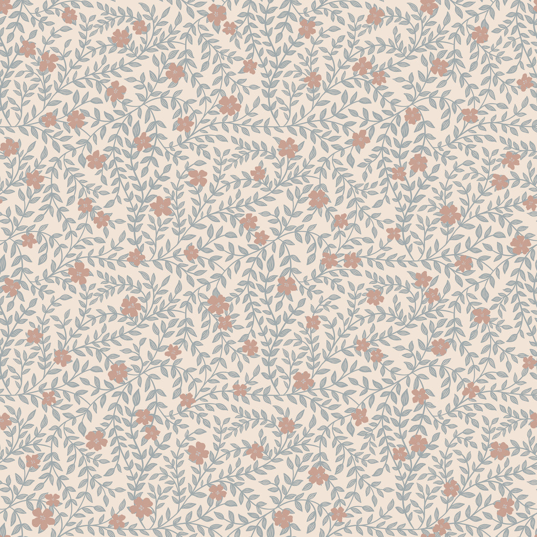 Lief Wallpaper - Blue - Summer Gray
