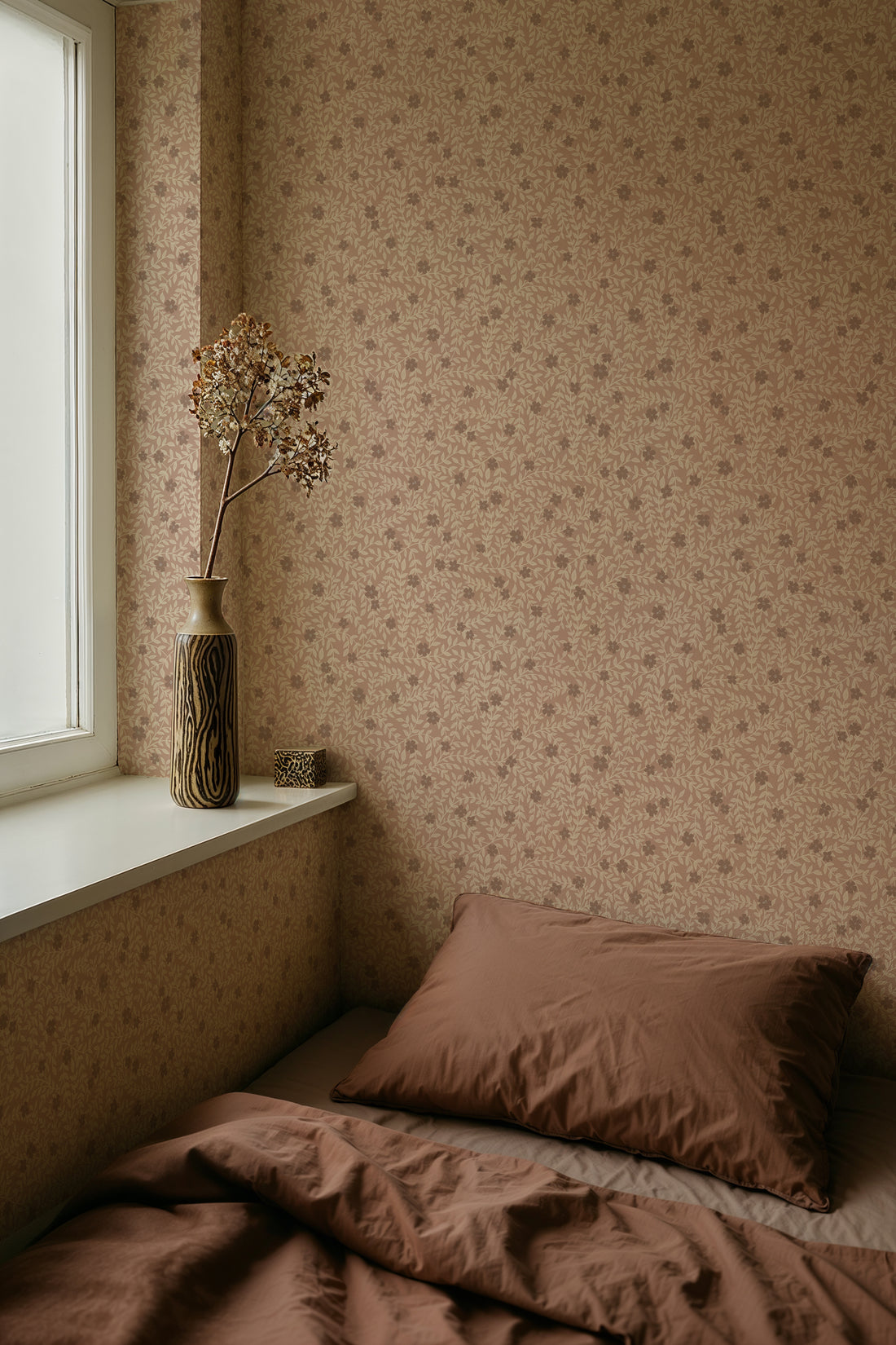 Lief Wallpaper - Blush - Summer Gray
