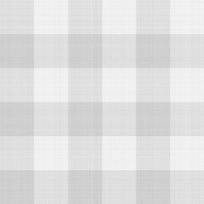 Linen Checks Wallpaper - Gray - Summer Gray
