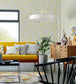 Lintu Wallpaper - Dandelion / Butterscoth / Pebble - NNOU111522 - Scion