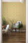 Lola, Petit Wallpaper - Yellow - Summer Gray
