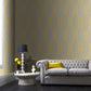 Lucia Wallpaper - Yellow - Boutique Luxury