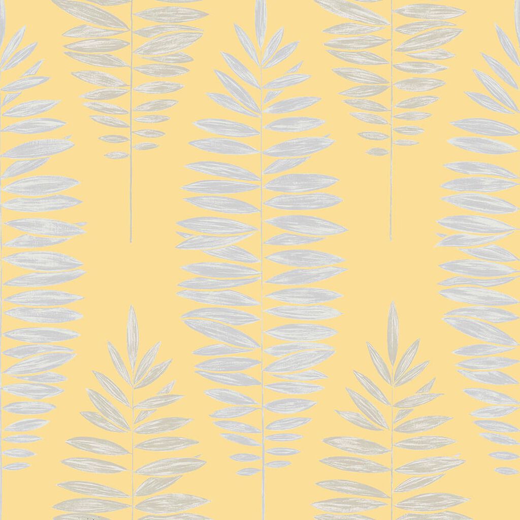 Lucia Wallpaper - Yellow - Boutique Luxury