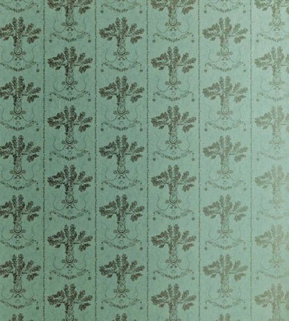Lucky Charms Wallpaper - Graphite on Denim - BG0600 - 101 - Barneby Gates